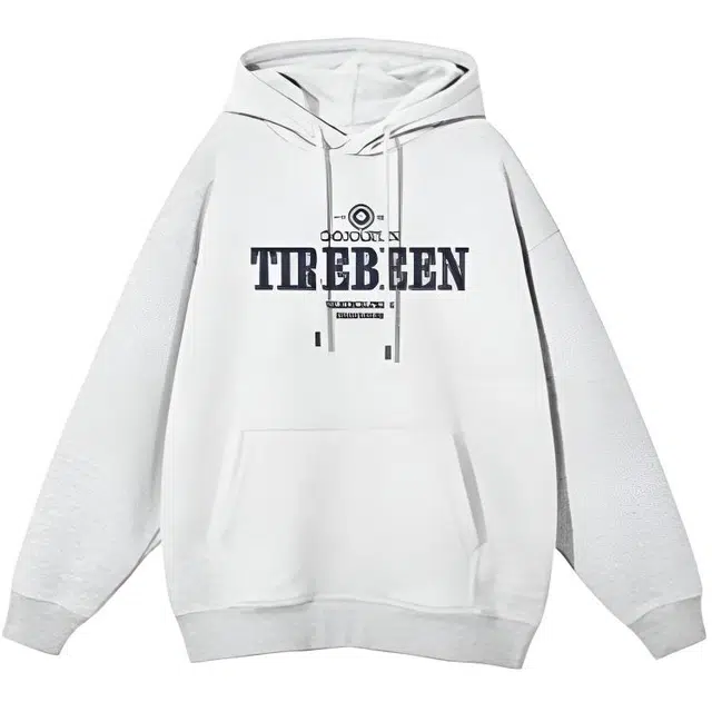 棉购 美式潮流时尚字母印花连帽基础款休闲百搭宽松加绒加厚学生高街长袖卫衣 男女同款