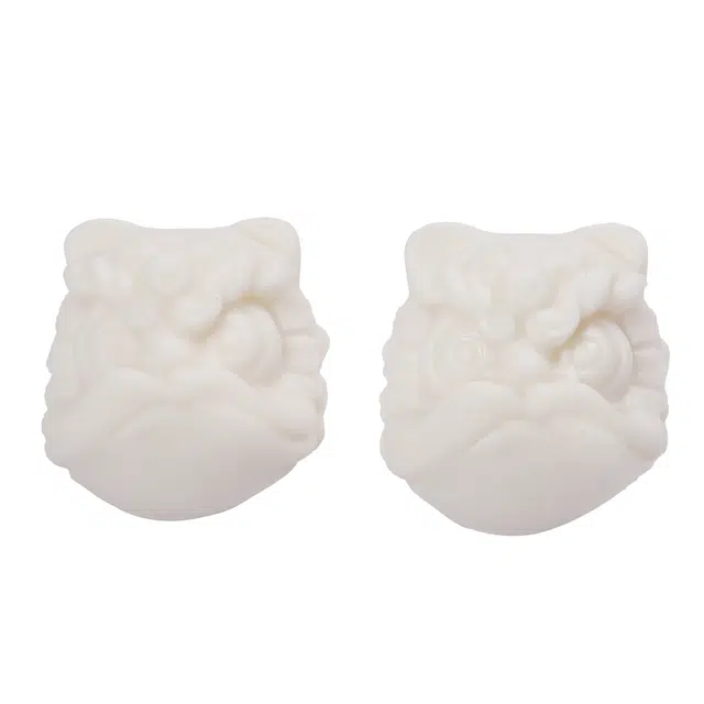 仙友 国潮新中式招财醒狮收藏文玩简约轻奢高级感吉祥如意盘玩顺遂转运居家车载#好运 象牙果 手把件 男女同款情侣款