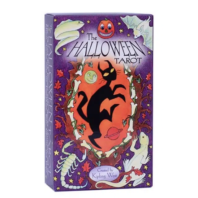 韦特塔罗 塔罗牌经典韦特万圣节塔罗牌 新手全套普及维特伟特桌游卡牌手册