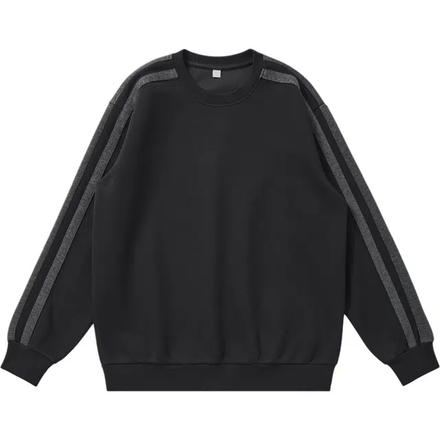 希越 美式复古重磅百搭圆领设计感卫衣 男款