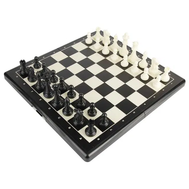 万格 磁性西洋棋便携折叠棋盘 国际象棋
