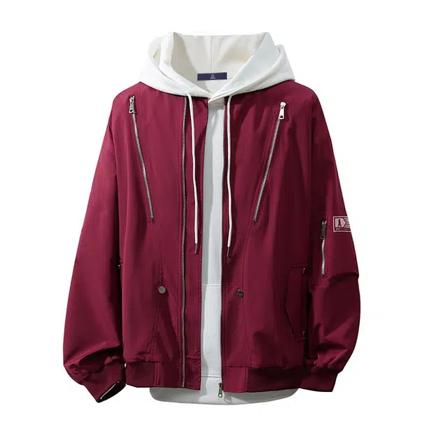 FAX FOR FMACM x For People Jacket Red