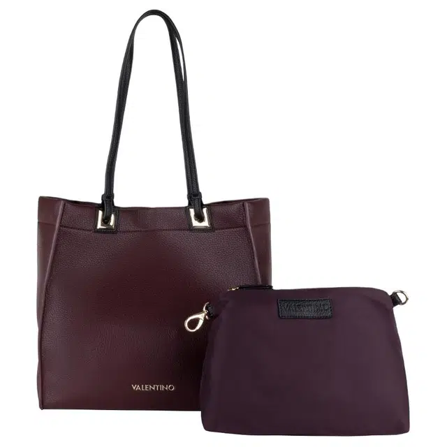 Valentino Post PU Tote