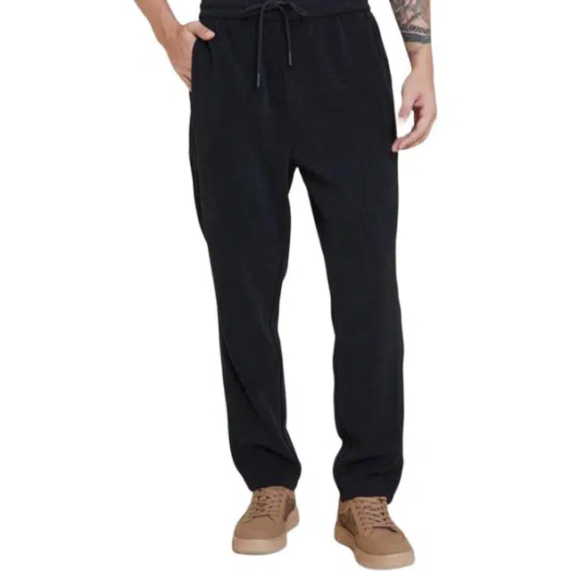 古鲨 系带松紧裤柔软运动休闲裤 男款