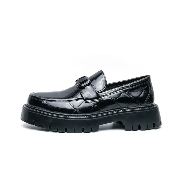 依米奴 牛皮革 高颜值 时尚潮流 脚感舒适 低调 休闲鞋 男款