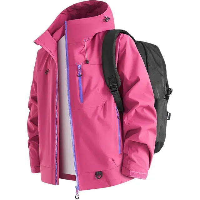 虫小绿 潮牌百搭三防户外徒步冲锋衣夹克 男女同款