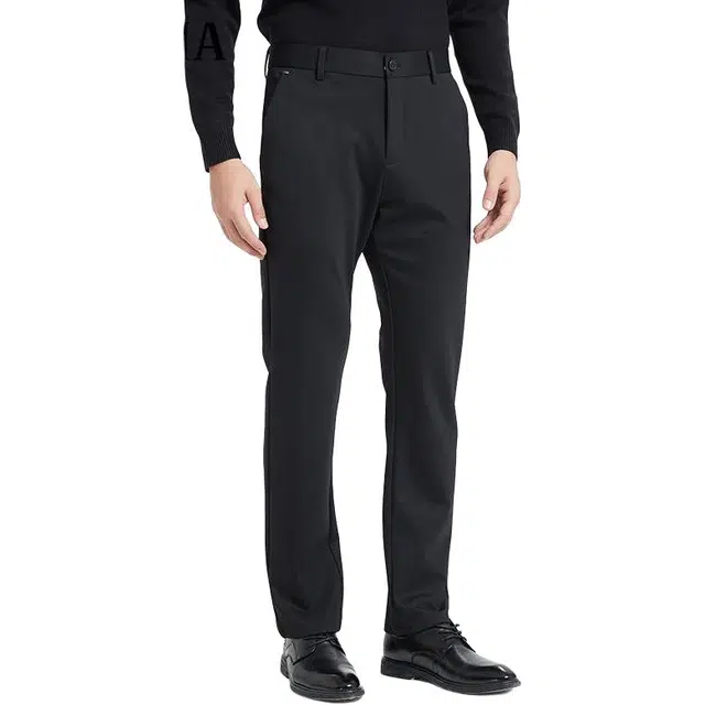 古鲨 弹力商务暗纹时尚休闲裤 男款