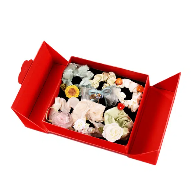 妖娆猫 山茶花大肠六件扎头发高级感 网纱 发圈 女款