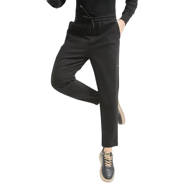 古鲨 运动松紧裤弹力时尚轻盈舒适系带卫裤休闲裤 宽松 男款