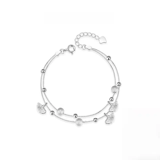 福柚 三生有幸  新中式时尚简约气质优雅高雅精致百搭甜美显白温柔甜美美好长情陪伴好运 合金 手链 女款