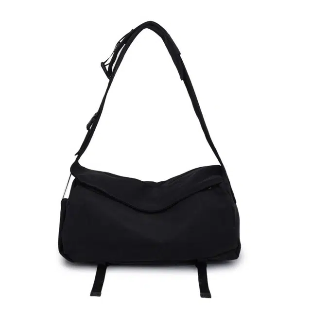 醇龙 韩系简约百搭纯色轻便 尼龙 单肩包 男女同款情侣款 多色