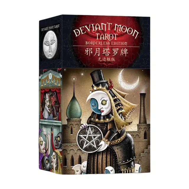韦特塔罗 塔罗牌经典韦特原装邪月牌 其他桌游