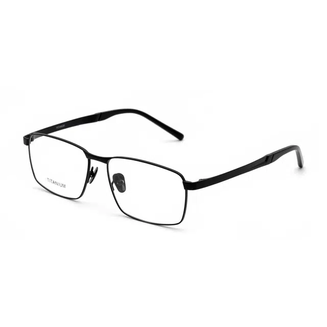 小罗弟 设计师 钛 不规则形 光学镜架 男款 大框金丝