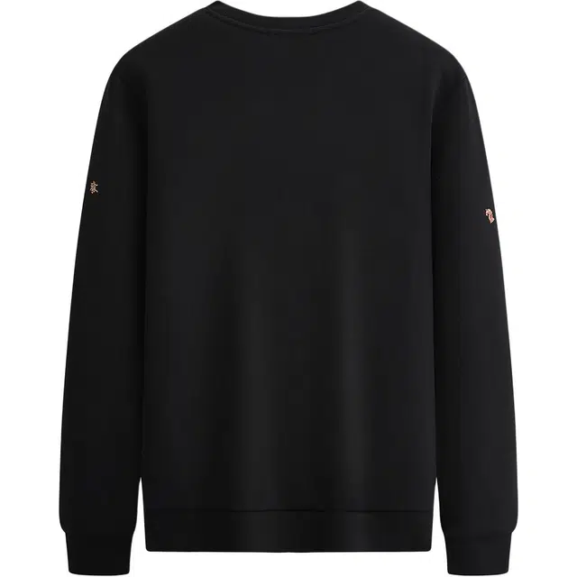 限定年品 与狼共舞 加绒保暖抗菌亲肤柔软云感舒适时尚散点刺绣圆领卫衣 男款