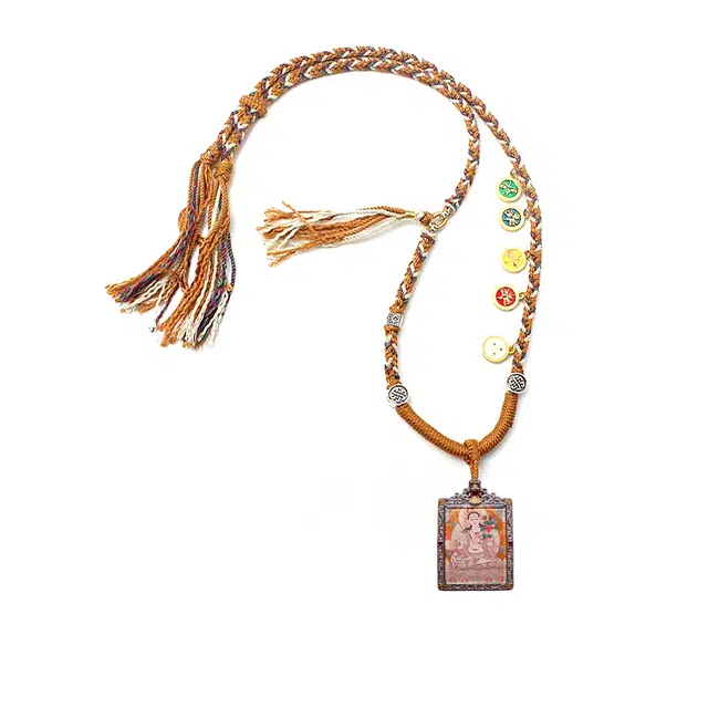 【顺风顺水人财旺】 玉临门 平步青云    飞黄腾达  好事花生 单科好运节节高升唐卡复古民族风手工绳#好运 合金 项链 男女同款情侣款