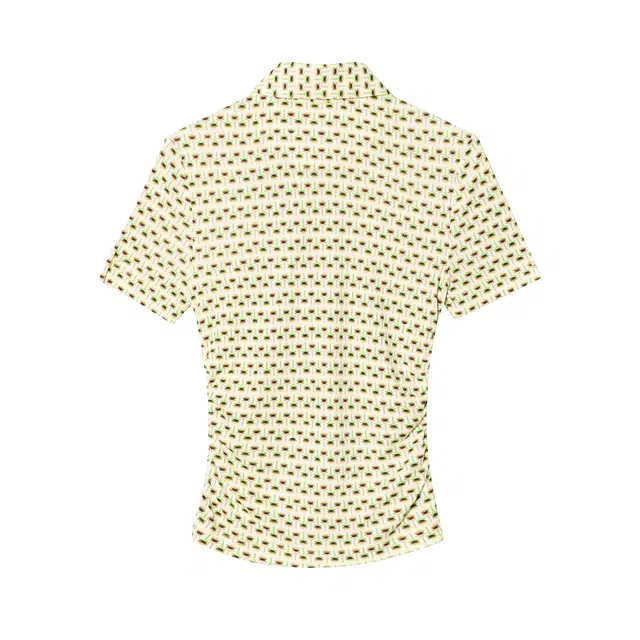 PINKO SS22 Yellow Polo