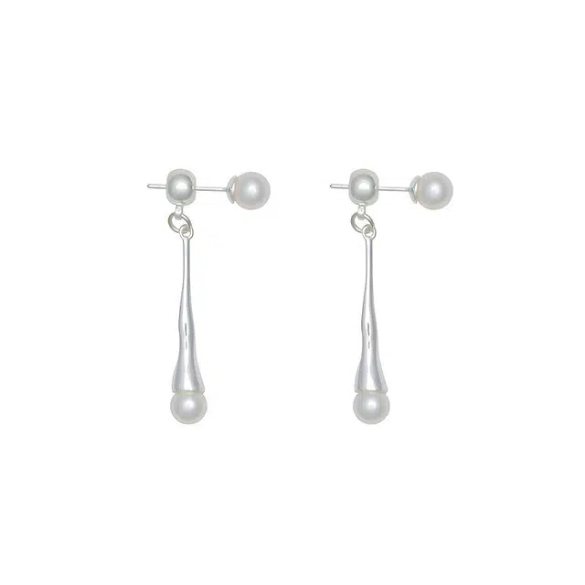 韵系 轻奢小众两戴流苏水滴 铜镀金 耳环 女款