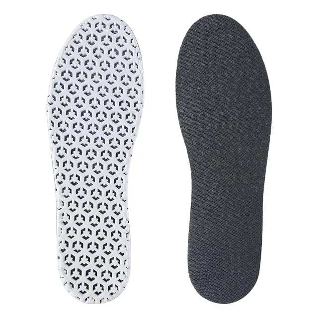 适配李宁阿迪达斯安踏 足印部落 超临界薄款透气不闷脚女款吸汗防臭防滑不位移跑步男款运动缓震软弹舒服 抗菌网布 鞋垫 男女同款情侣款