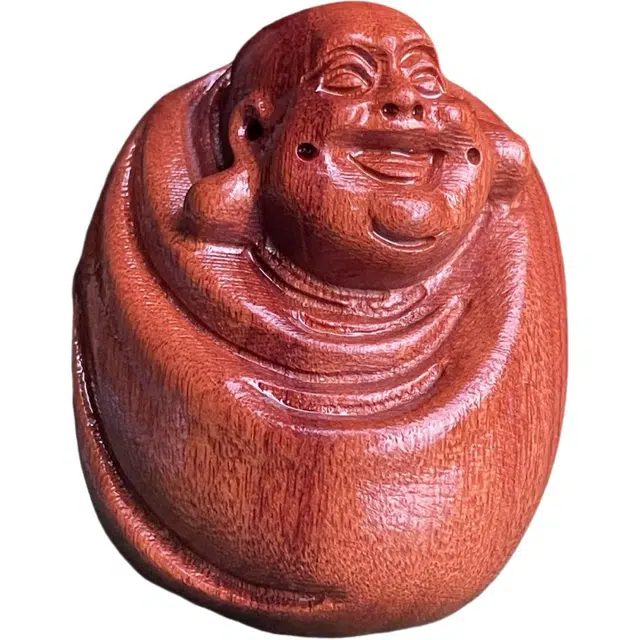 【笑口常开】 缇克玺 弥勒佛精工雕刻貔貅福禄寿福猪大象佛像桌面木质文玩#好运 酸枝木 小摆件 男女同款情侣款