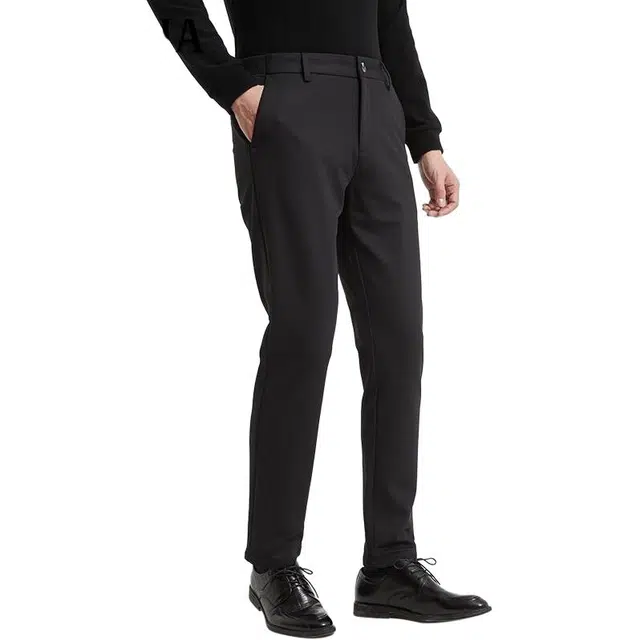 古鲨 西裤商务保暖长裤休闲裤 修身 男款