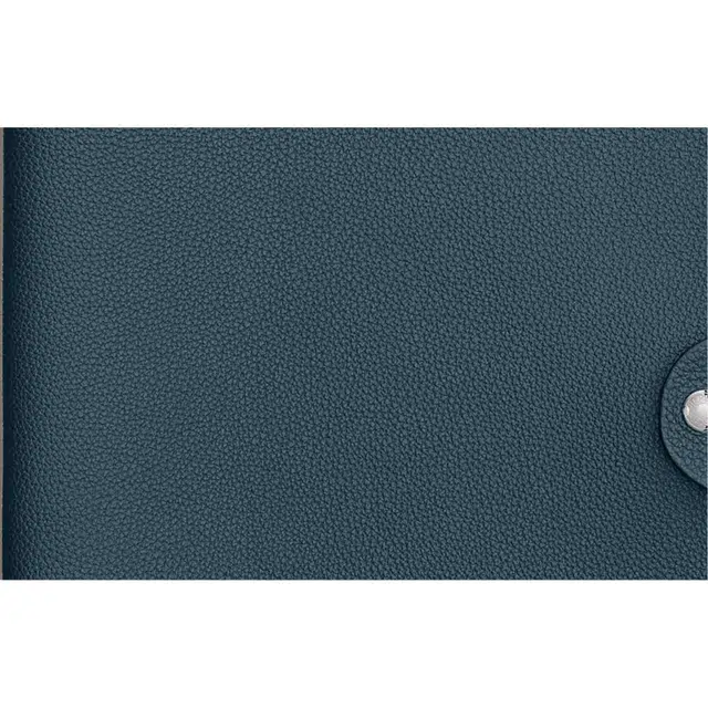 HERMES Ulysse MM Togo N7 Bleu Tempte