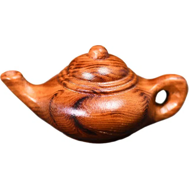 【壶韵随身】 缇克玺 把壶精工雕刻貔貅福禄寿福猪大象佛像桌面木质文玩#好运 酸枝木 小摆件 男女同款情侣款