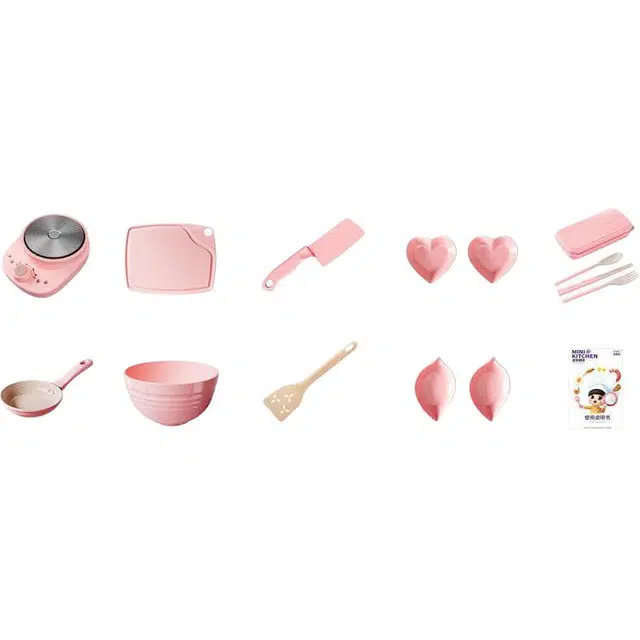 萌吉码 迷你小厨房真煮全套 过家家玩具