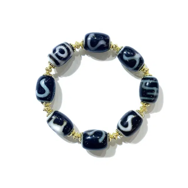 眰恦 小众设计 手作民族风 #好运天然 玛瑙 手串 男女同款情侣款