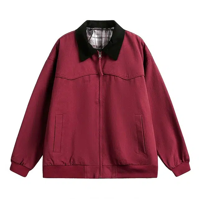 寻星记 美式复古工装风宽松百搭潮流上衣夹克 男女同款