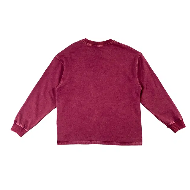 【dme】 美式复古水洗做旧字母印花圆领潮牌宽松休闲百搭长袖上衣卫衣 男女同款