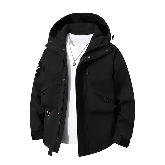 恒源祥 秋季男士多巴胺登山服休闲外套夹克 男款