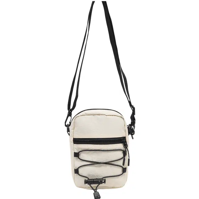 茵初 时尚潮流百搭简约大气 尼龙 单肩斜挎包 常规 男女同款情侣款 多色