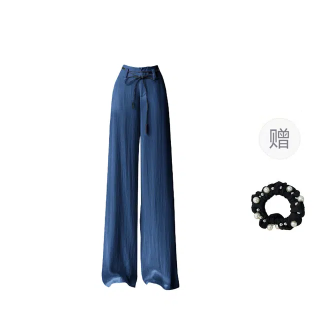 雾闪闪 简约百搭时尚气质清新休闲裤 女款