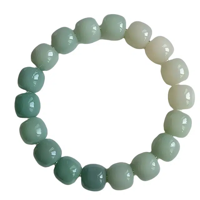 【海盐夹心】 缇克玺 多巴胺 新中式国风森系小清新甜美可爱大方气质优雅温柔 轻奢小众盘玩绕指柔 好运 菩提根 手串 男女同款情侣款