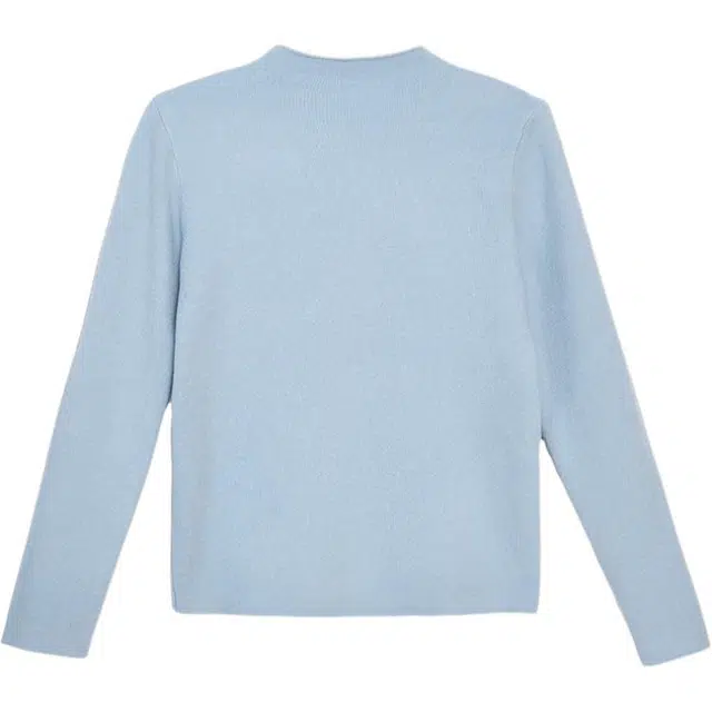 木清清 舒适亲肤半高领内搭打底衫加绒加厚长袖上衣针织衫 女款