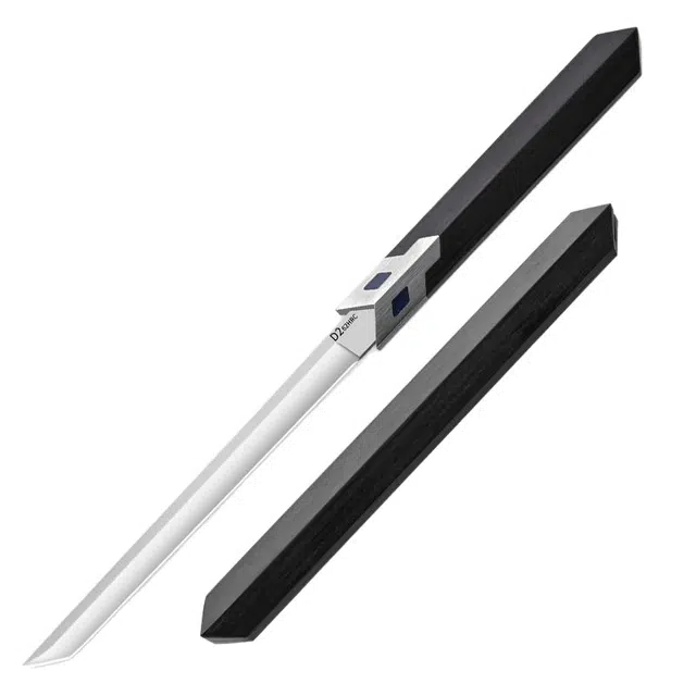 馨枕居 便携小刀锋利带柄露营登山 静态模型