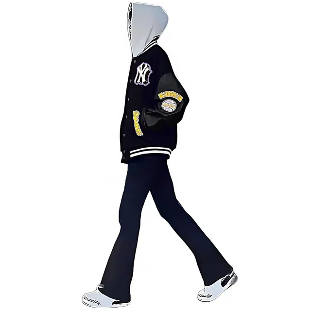 物质公式 高街潮牌美式直筒休闲复古宽松百搭牛仔裤 男女同款