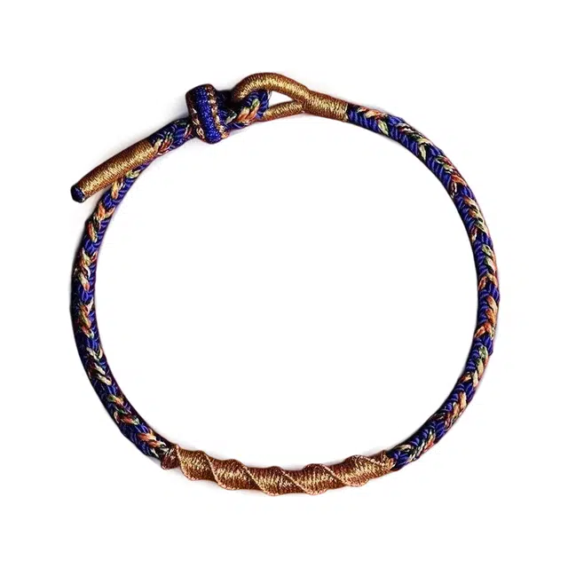 大唐国鼎 十二生肖转运上岸新中式国潮小众设计 诸事顺利时来好运旺事业学业财运 好运 织物 手绳 男女同款情侣款