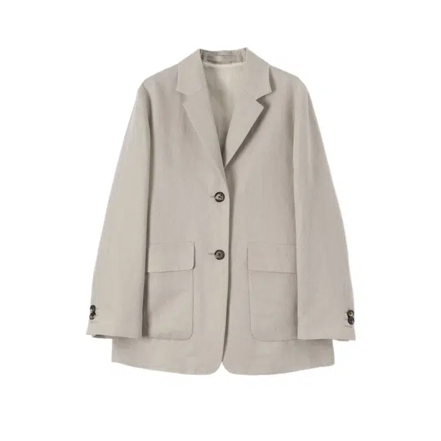 MARGARETHOWELL PATCH POCKET BLAZER Margaret Howell