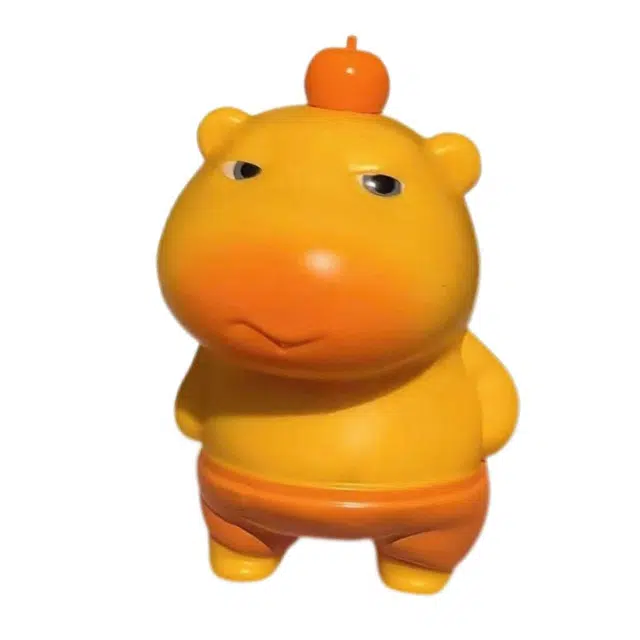 悦米乐 可爱呆萌卡皮巴拉按压滋水户外戏水玩具 水枪