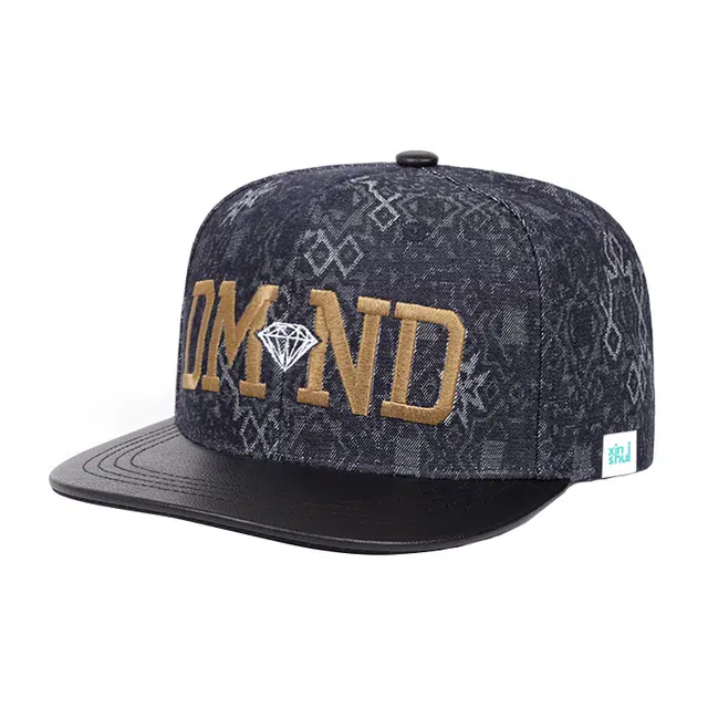 心水好物 美式潮酷平沿帽 立体刺绣 棉 棒球帽 男女同款情侣款