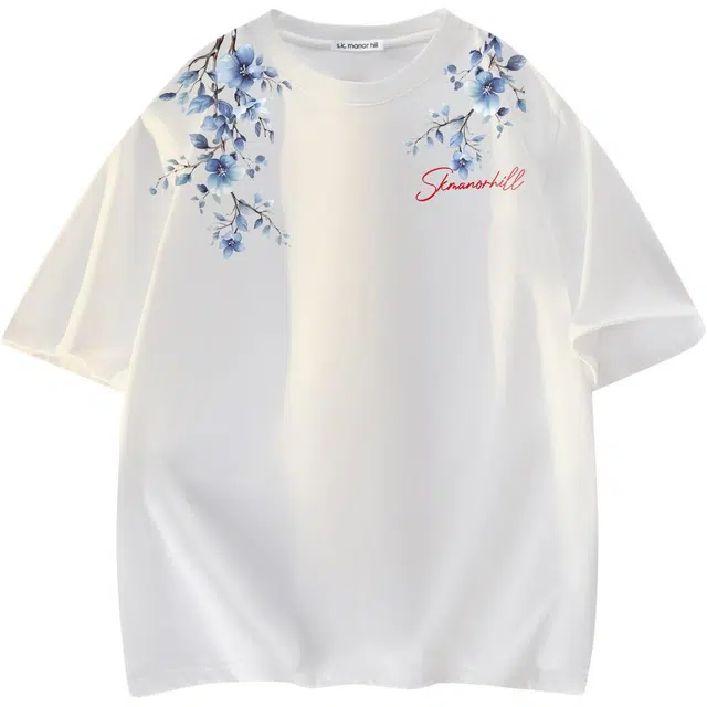 s.k. manor hill Logo T