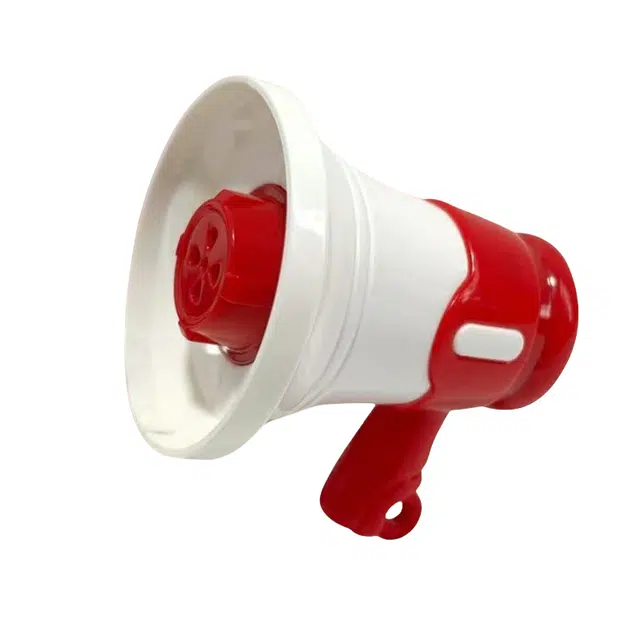 悦米乐 趣味大声公喇叭 录音机小喇叭玩具 配话筒 可录音 创意有趣玩具 其他静态模型