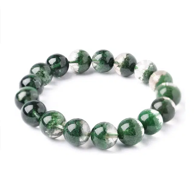 【财神聚宝盆暴富】 周帝王 财运亨通 招财进宝钱多多 国风纳福新中式小众高级轻奢#好运天然 绿幽灵 手串 男女同款情侣款