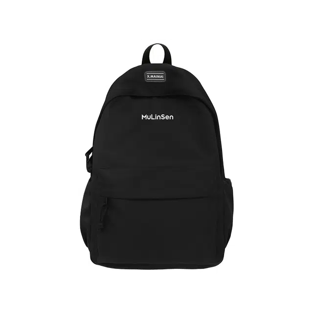 木林森 日系纯学生上课通勤森系时尚百搭 涤纶（聚酯纤维） 双肩包 男女同款情侣款 多色