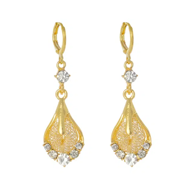 澜耀 日韩 气质文艺极简高级感几何 铜合金 耳环 女款