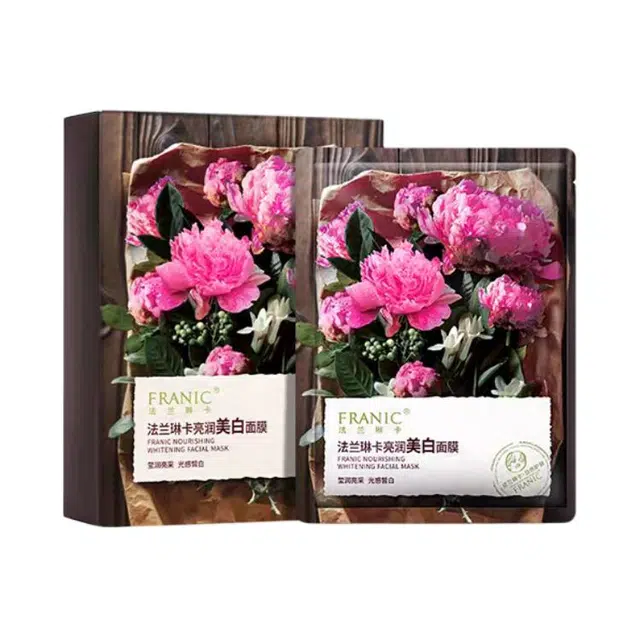 法兰琳卡 水润保湿提亮面膜 舒缓补水