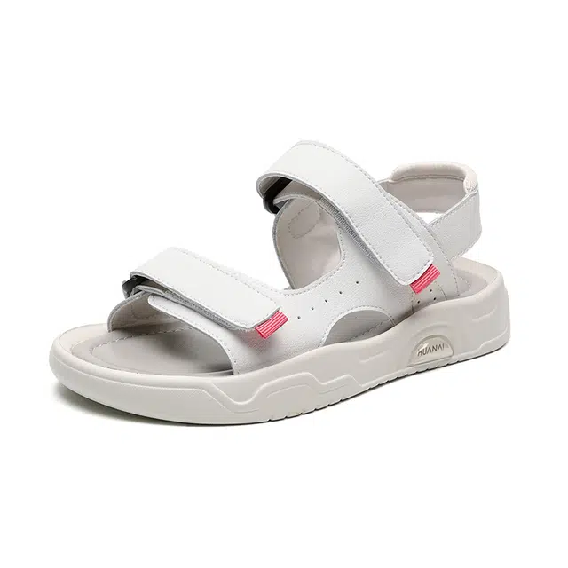 华耐 外穿舒适魔术贴百搭 沙滩凉鞋 女