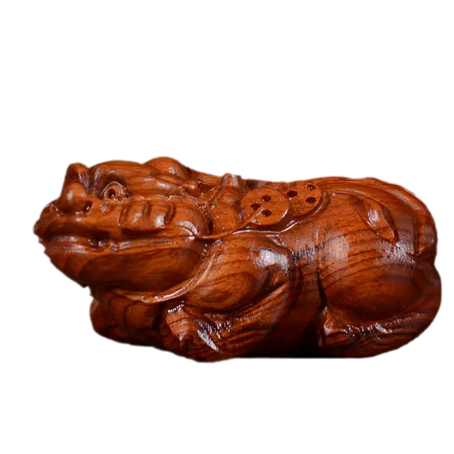 【招财纳福】 缇克玺 貔貅转运新中式文艺国风文玩风生水起桌面文玩#好运 酸枝木 摆件 男女同款情侣款