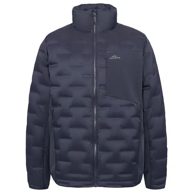 鸭鸭 纯色轻薄立领时尚简约百搭外套羽绒服 男款